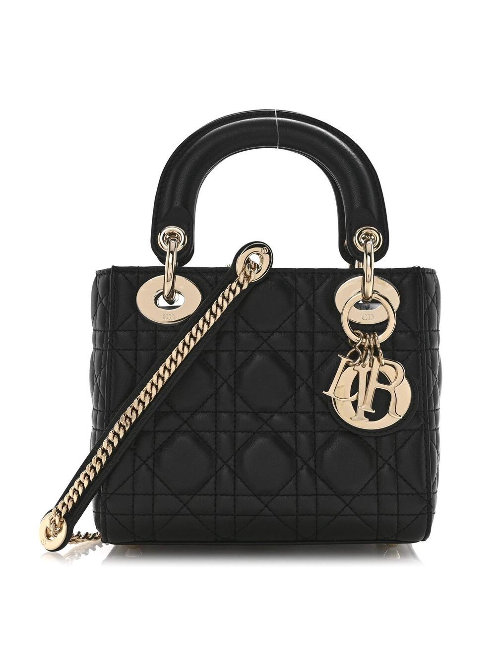 Christian Dior Lambskin Cannage Mini #329603C31B